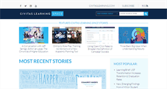 Desktop Screenshot of civitaslearningspace.com